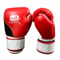 REX Classic Style Twins Model Red Boxing Gloves