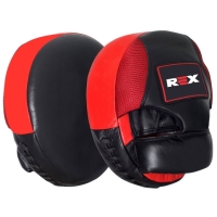 REX Boxing Punch Mitts, Focus Pads PU Leather Light Weight For Training Sparring