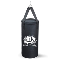 REX Black Heavy Weight MMA Punching Bag Fighting Training Sparring Punching Gear