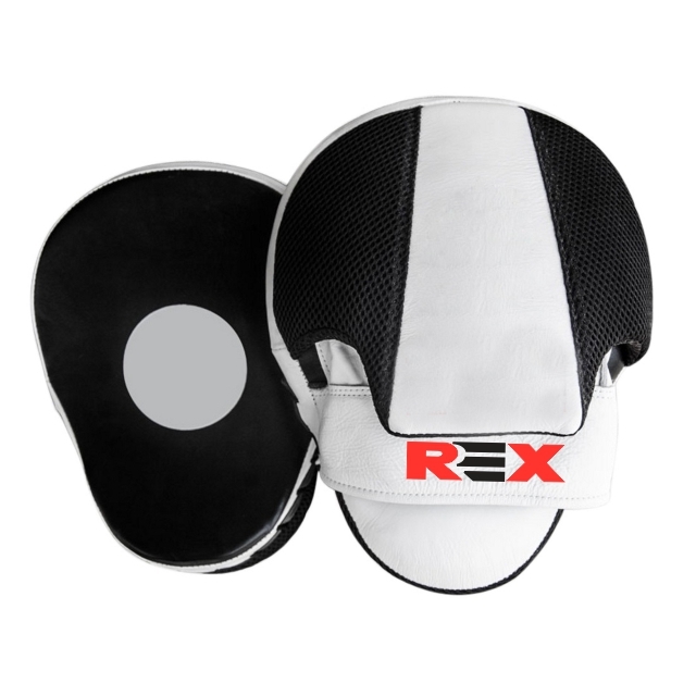 REX Boxing Punch Mitts, Focus Pads PU Leather Light Weight For Training Sparring 2