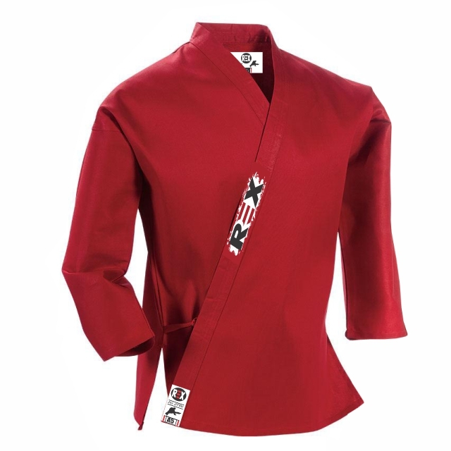 REX Professional High Quality Red Karate Uniform Karate Gi Karate Suit Kimono