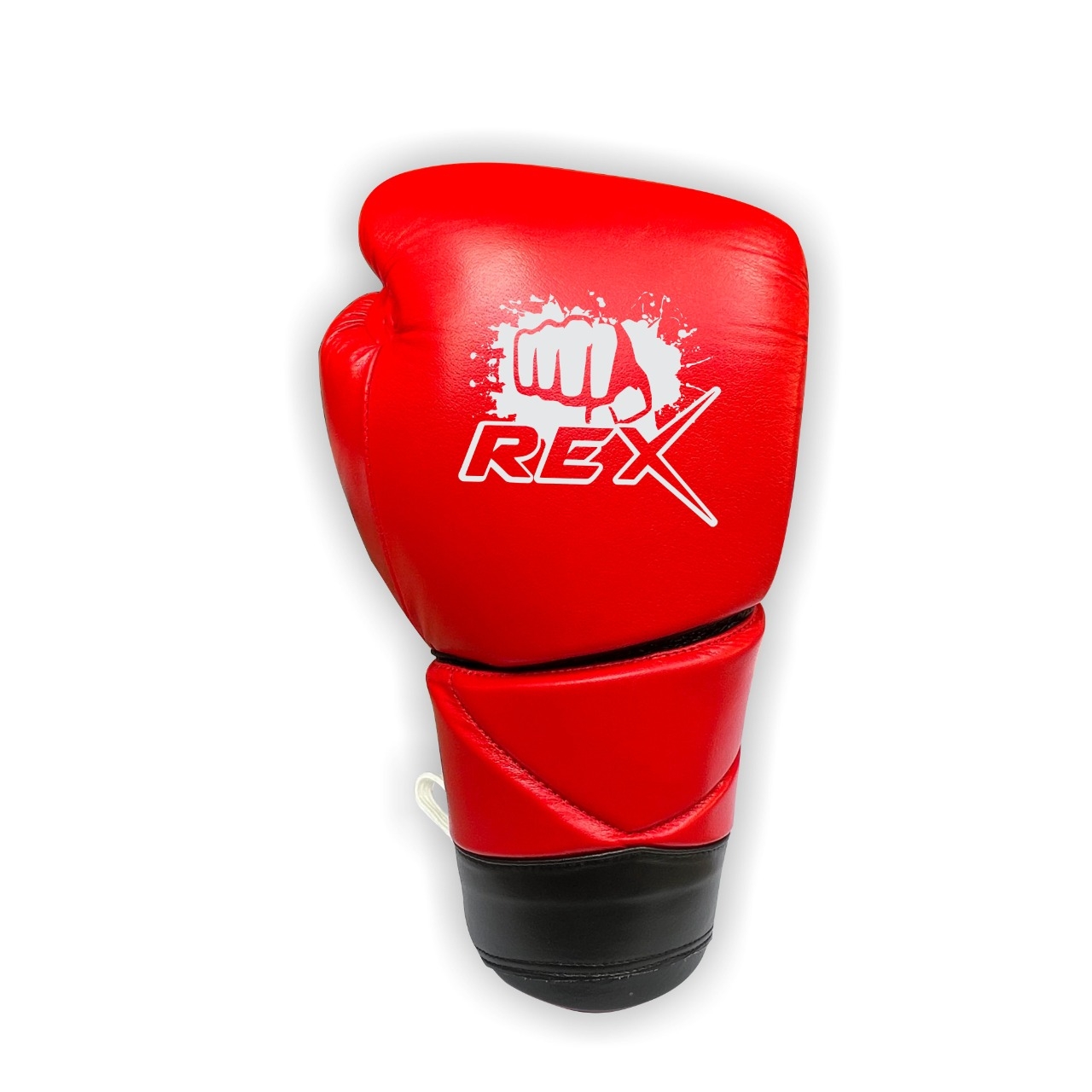 High Quality Genuine Leather Boxing Gloves Pro Training OEM Lace up Custom Logo Gloves 2