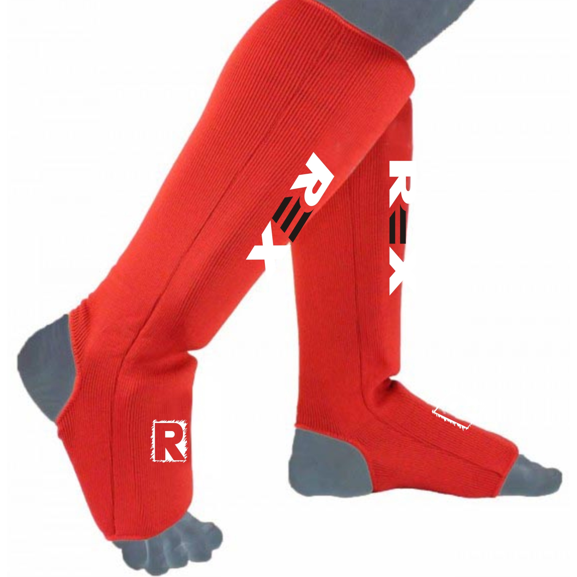 Latest REX Shin In Step Pad Safety Shin Guard Boxing Shin Instep Guard Leg Pads Protective 2