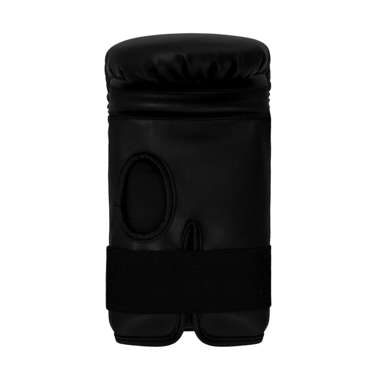 Black Boxing Bag Mitts Best Boxing Heavy Bag Gloves In Cowhide Leather 4