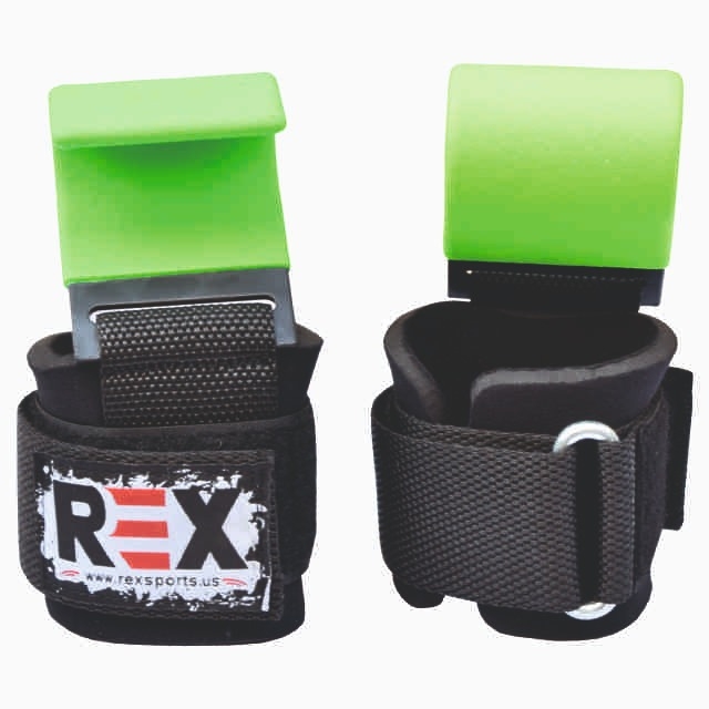 Weightlifting Power Lifting Wrist Hooks Straps for Workout 1