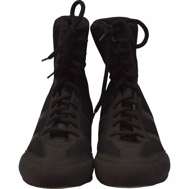 Professional Black Boxing Shoes