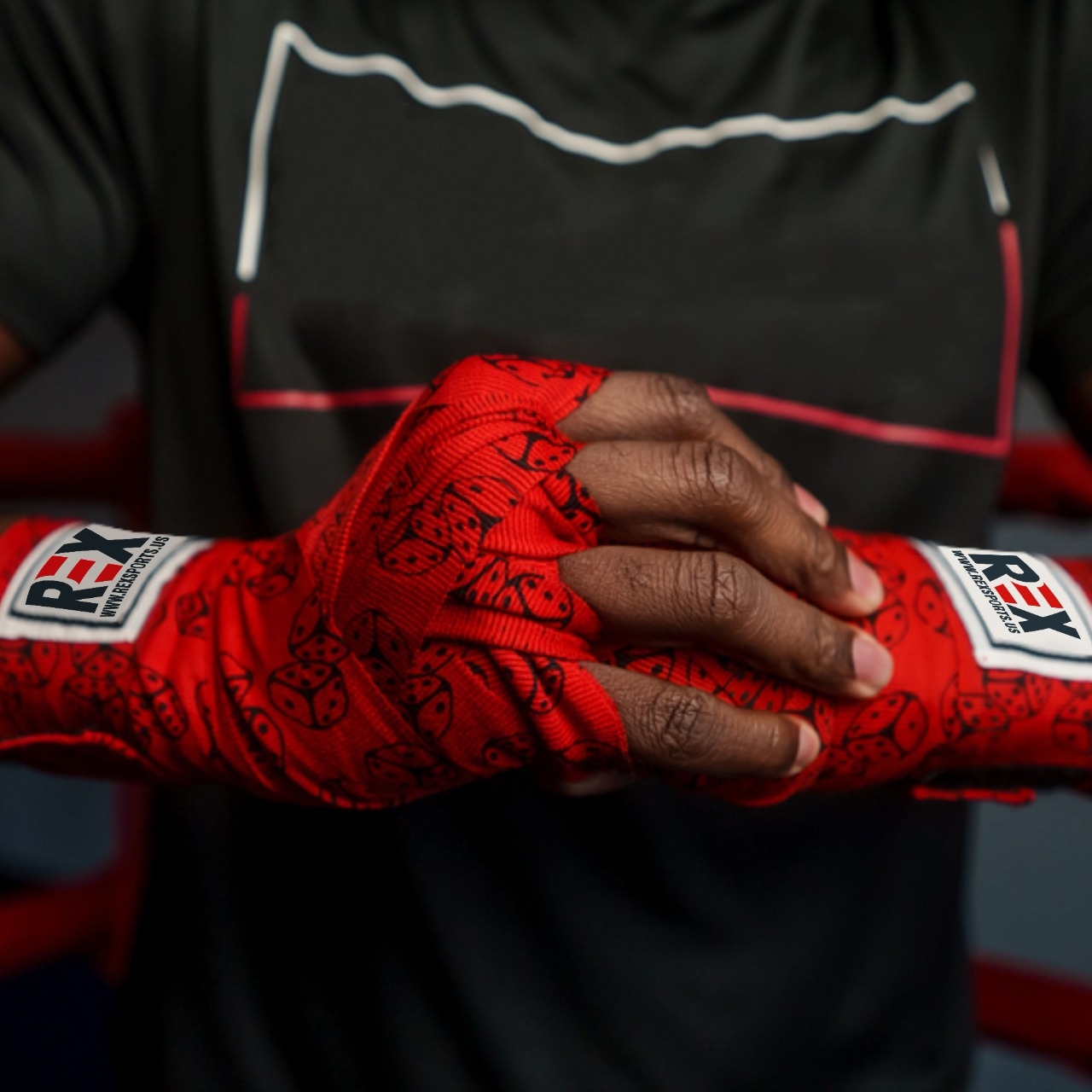 Red Boxing Hand Wraps