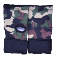 New Camo Style Gel Quick Wrap Inner Gloves Padded MMA Boxing Wrist Hand Wraps Bandage Training Mitts