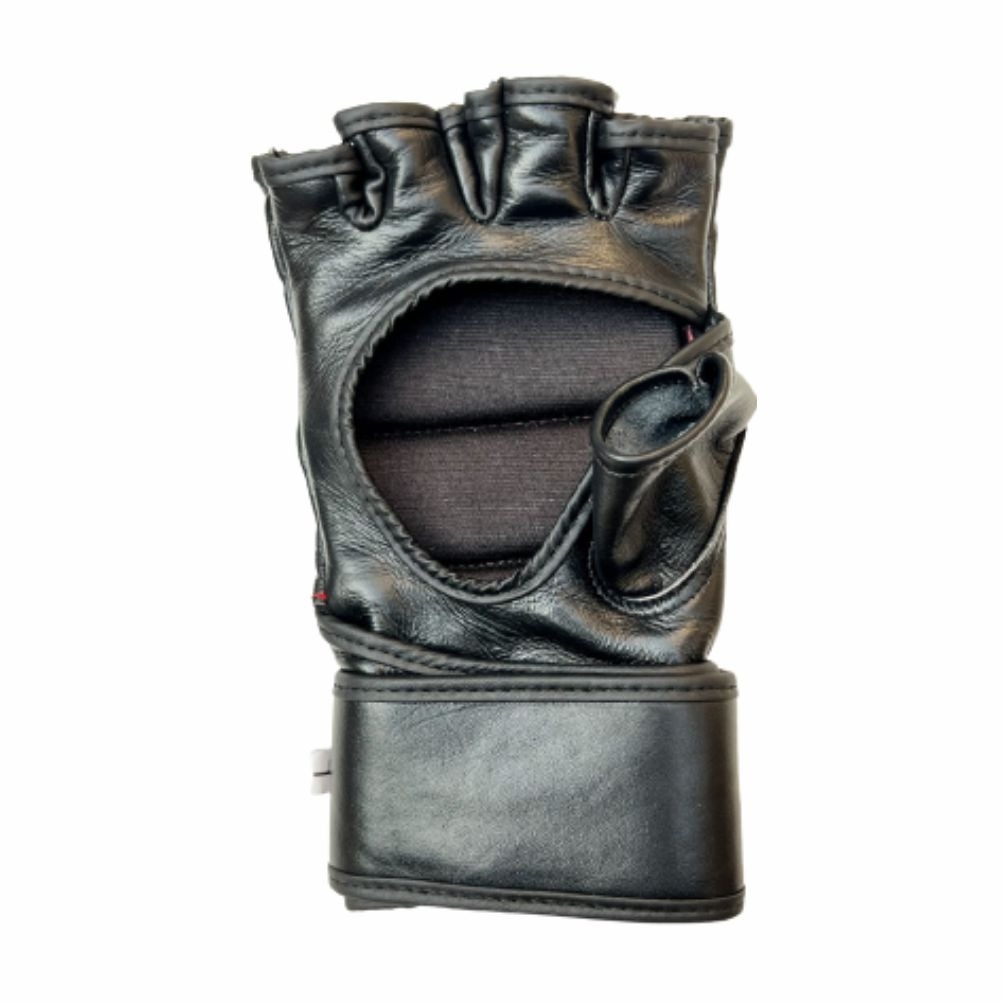 Genuine Leather Pro Style MMA Gloves for Men