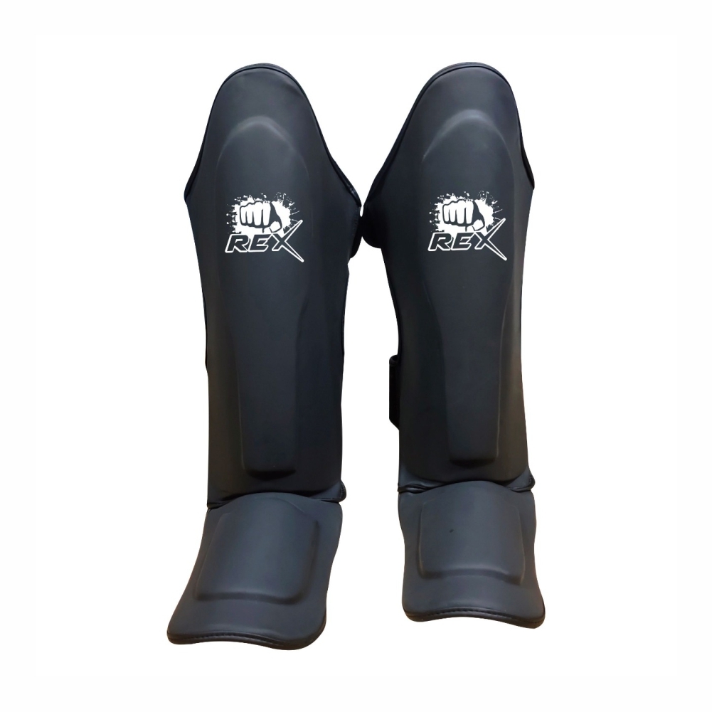 New PU Leather Shin Guard Leg Pads 