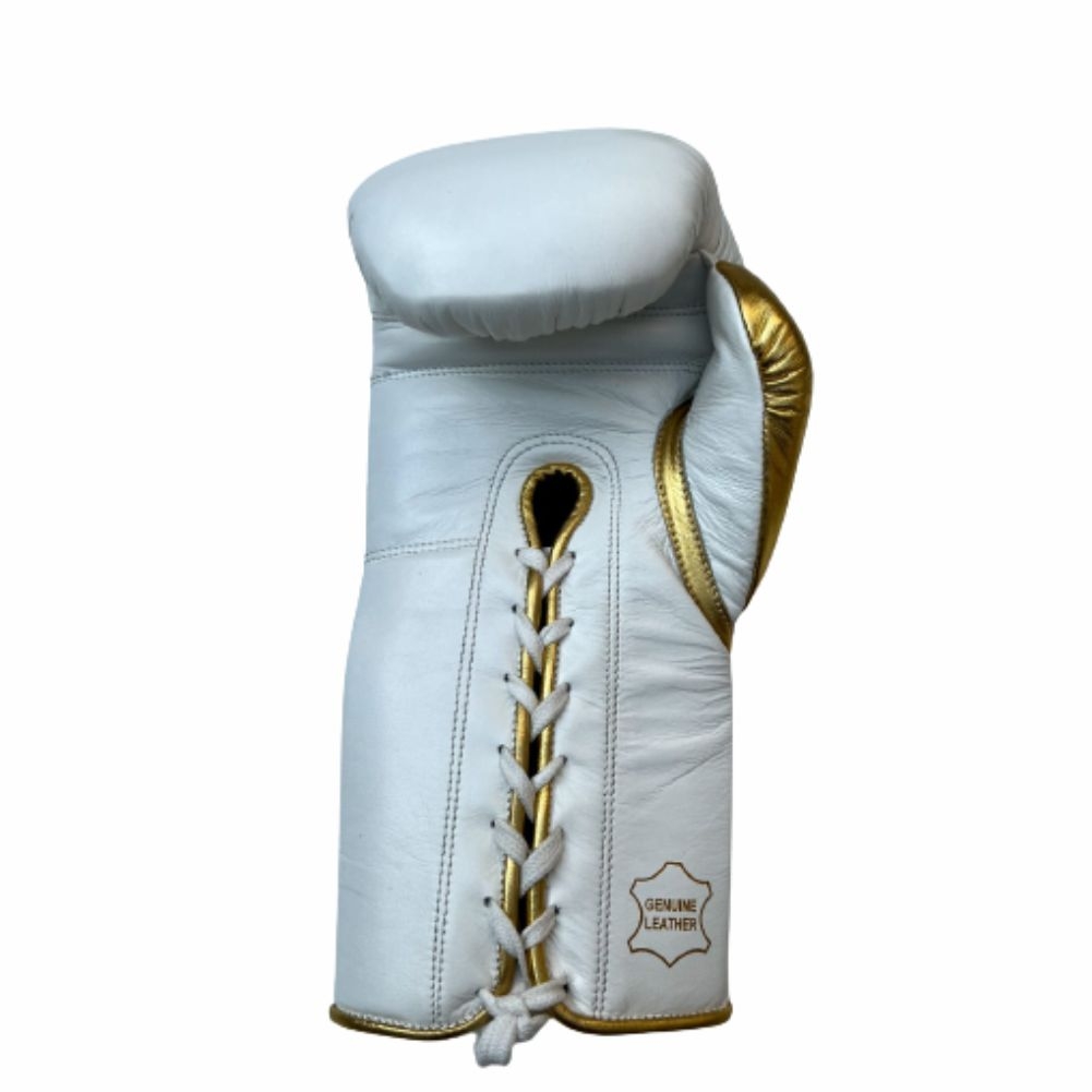 REX Cowhide Leather Fly Model Lace up Boxing Gloves