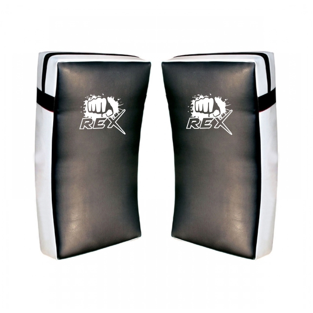 MMA Kick shield Combat Sports Leather Curved Punching Shield