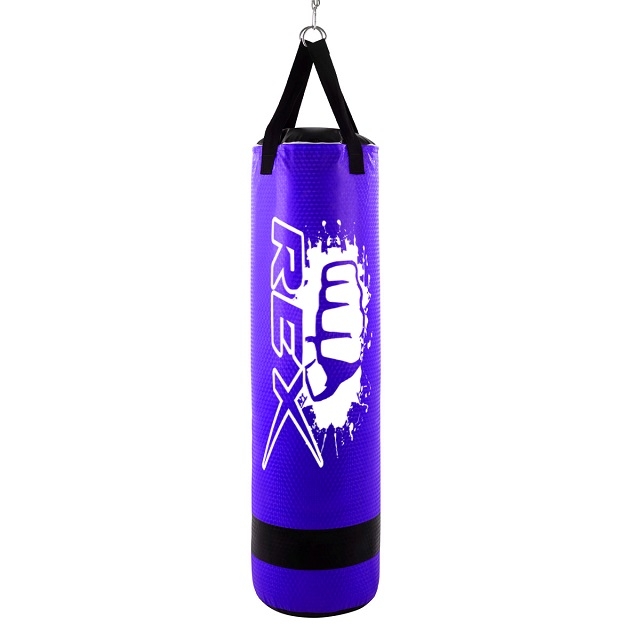 MMA Punching Bag PU PVC Heavy Punching Training Sand Bag 