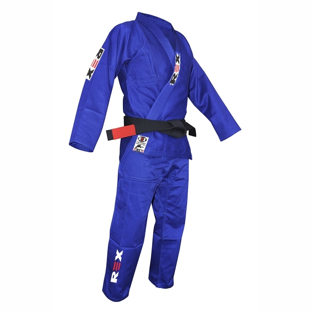 Blue BJJ Gi Shoyoroll Cut BJJ Uniform