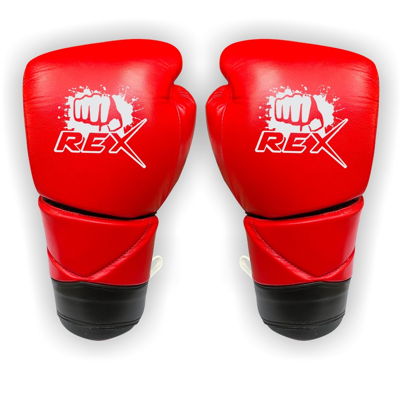 High Quality Genuine Leather Boxing Gloves Pro Training OEM Lace up Custom Logo Gloves