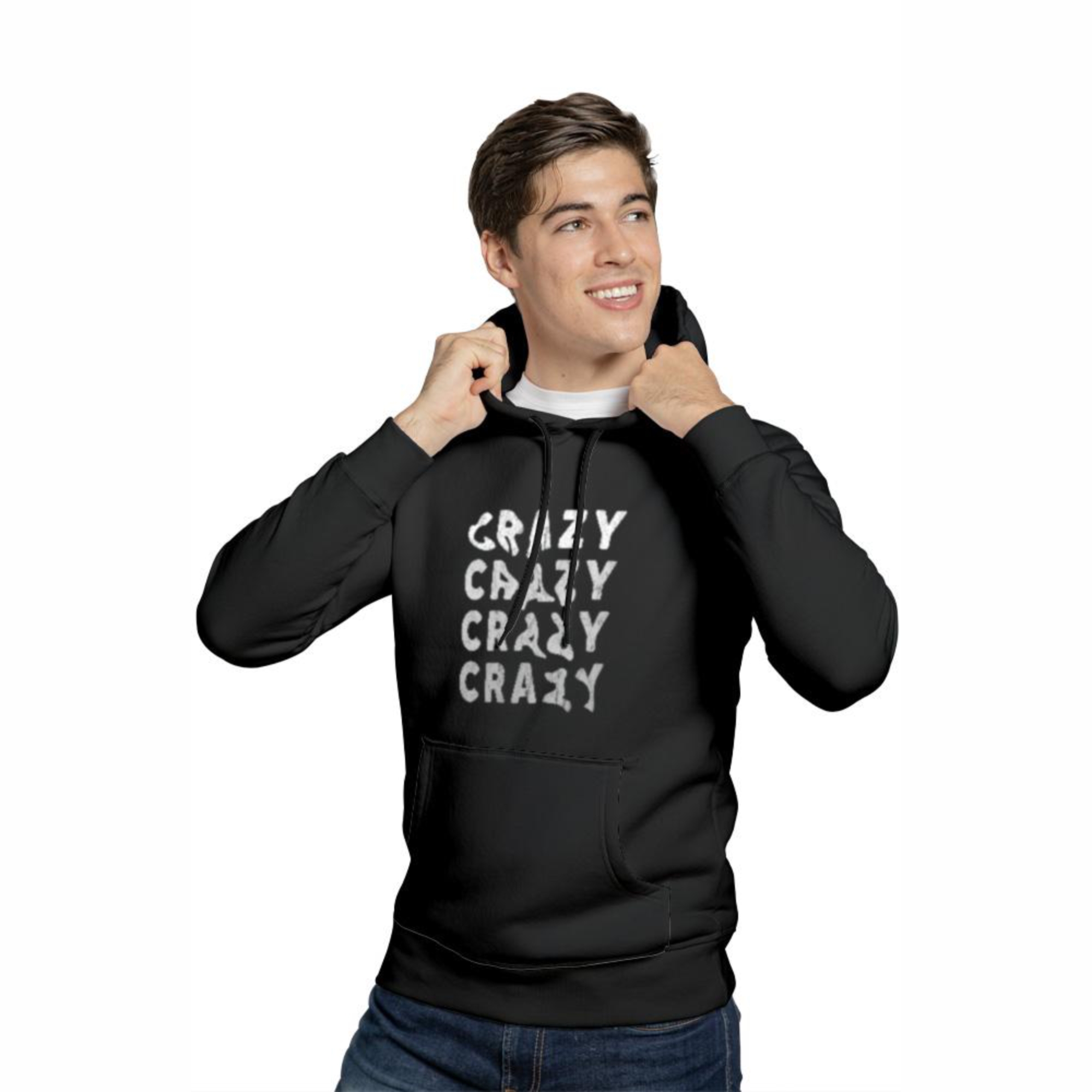 Crew Neck Mens Hoodies 