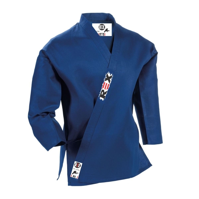 Blue karate gi