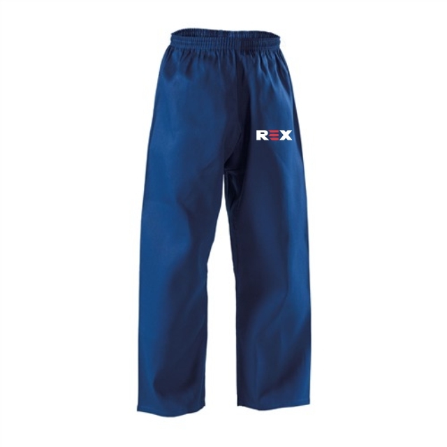 Blue martial arts wear