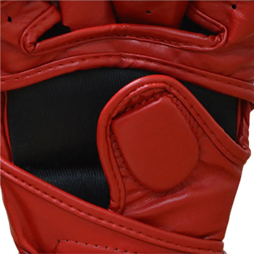 Pro-grade Red MMA Handwear