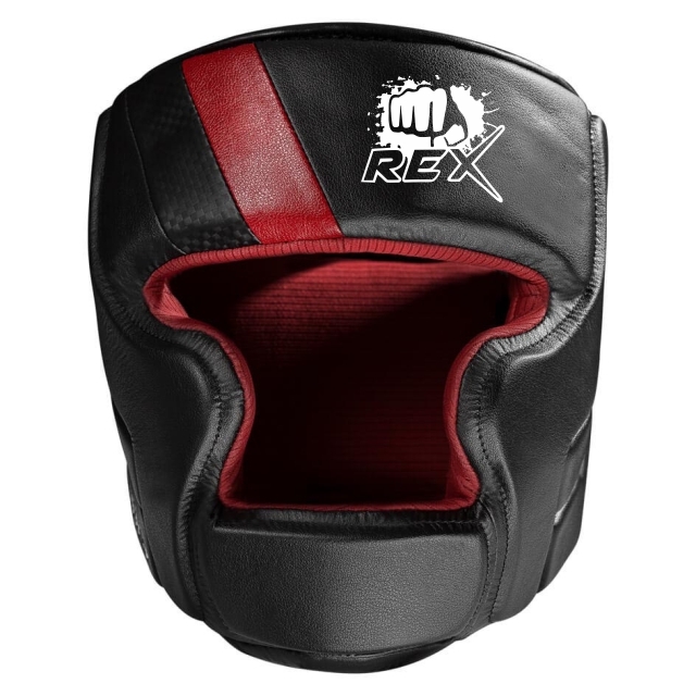 REX Head Guard MMA Training Headgear Martial Art Face Protective Helmet 