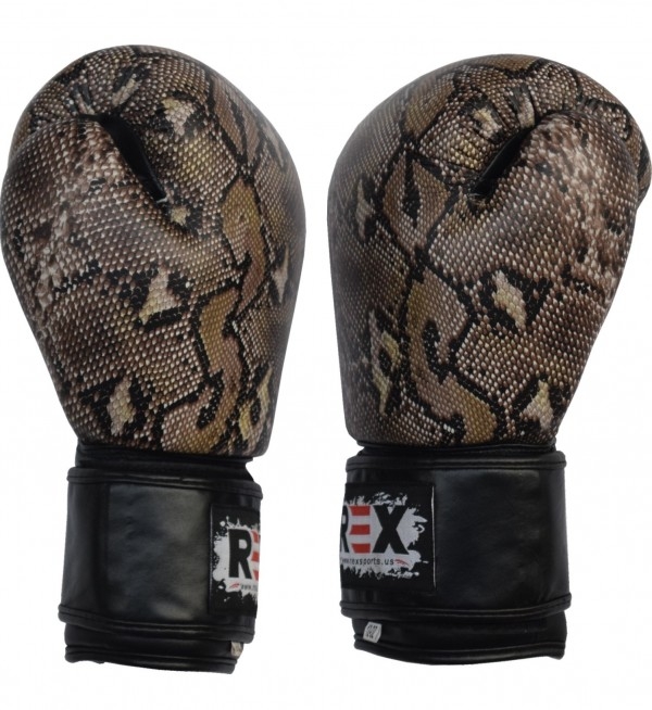 snake skin boxing gloves