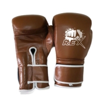 REX Synthetic Leather Thai Training Punching Bag Sparring Gloves