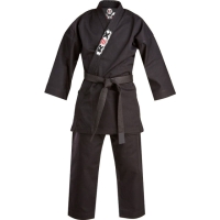 Canvas Black Martial Arts Kimono Karate Uniform Custom Kiokushin Karate Gi