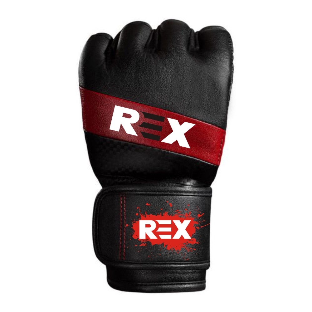 REX Black UFC Training MMA Glove 02