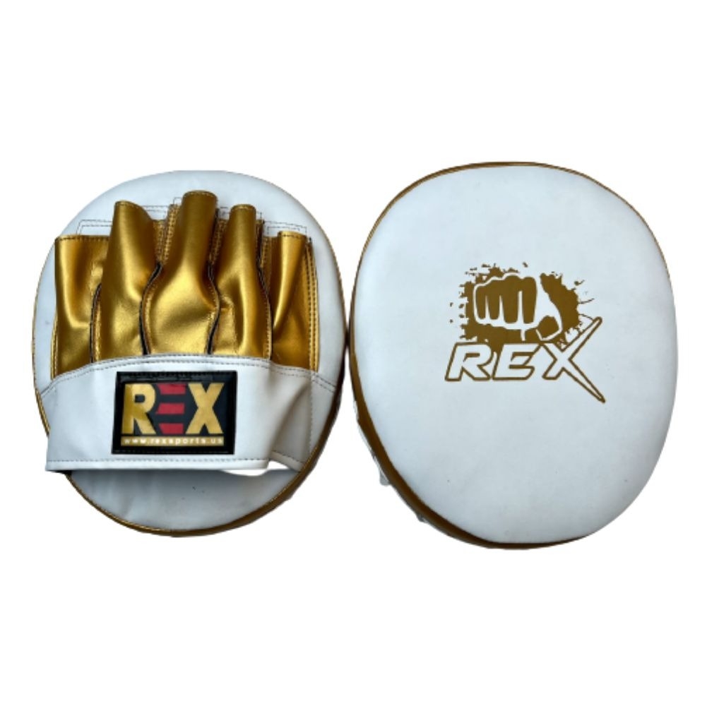 REX Pro Focus Pads PU Boxing Mitts MMA Training Punch Pads 