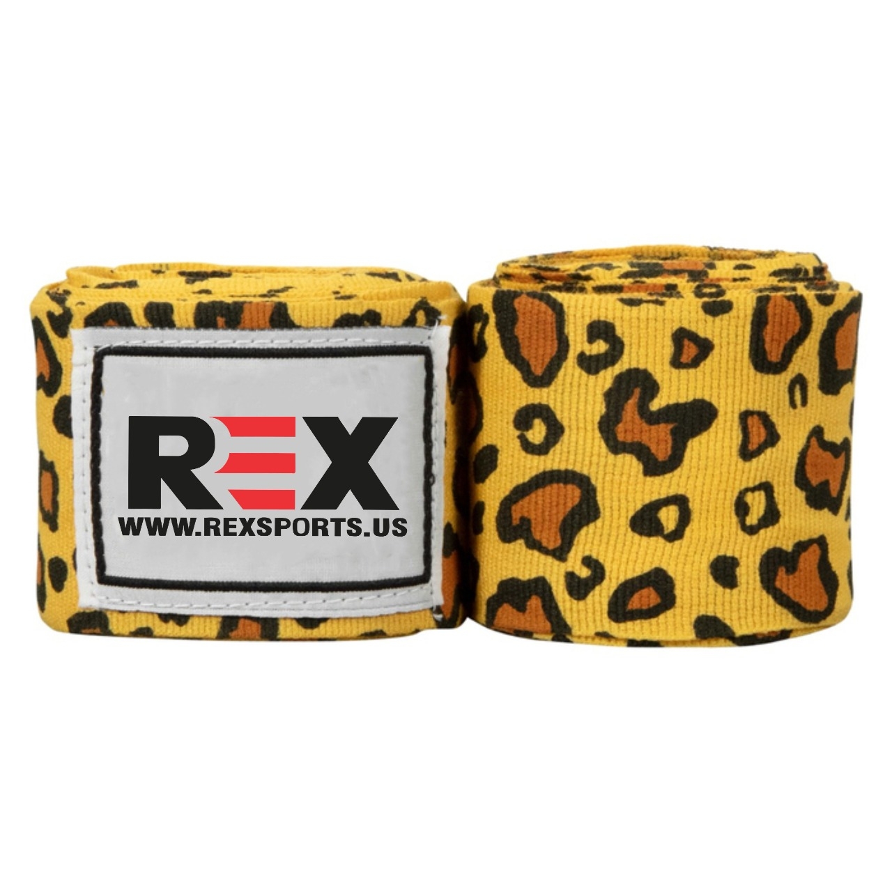 New Custom Printed Yellow Elasticated Boxing Hand Wraps  Mexican Style Wrist Wraps 