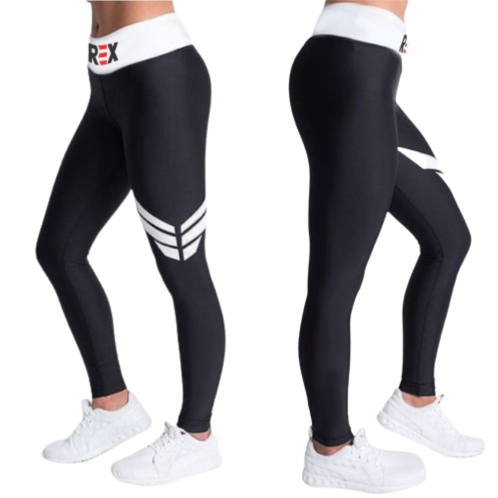 Black Compression Tights Stylish Legging Yoga Pants 