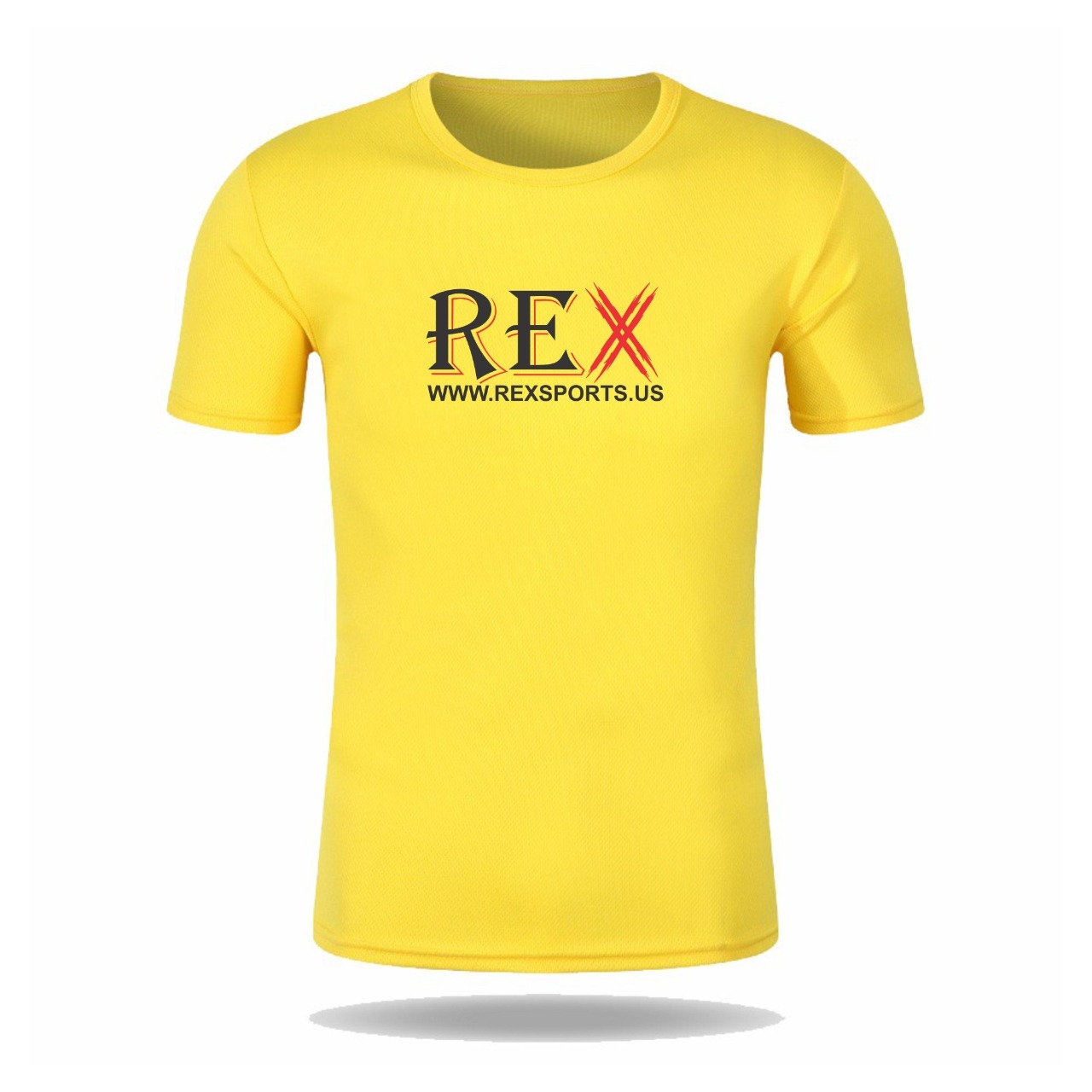 REX Sports Men T Shirt With Custom Logo Printing 