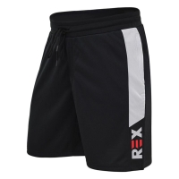 UFC Men MMA Fight Style Plain Black Shorts 