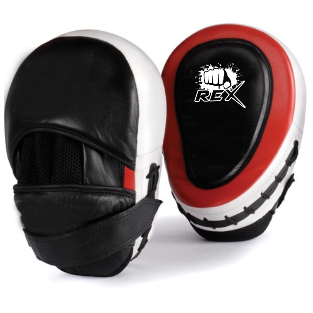 REX Boxing Training Focus Pads Sparring Fighting Focus Mitts 