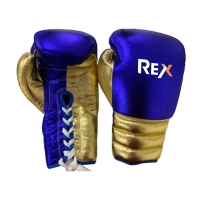 REX Special Shine Leather Training and Competition Boxing Gloves