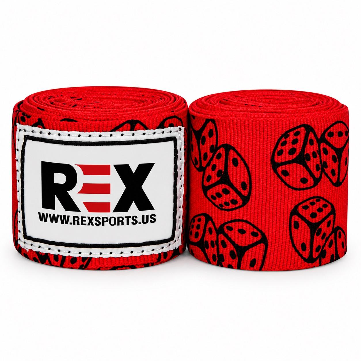 Custom Printed 180 Inches Semi-Elastic Boxing Hand Wraps