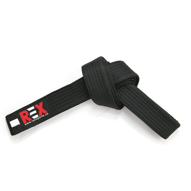 REX Black Belt Martial Arts Taekwondo Karate Judo Hapkido Belt