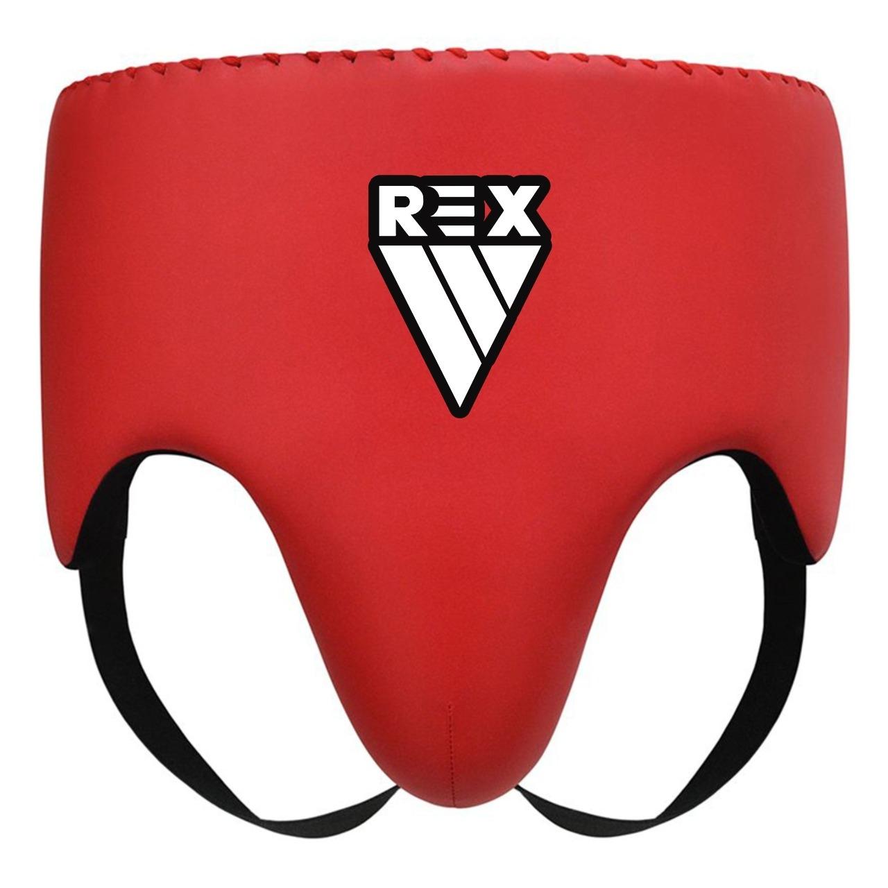 REX Cowhide Leather Groin Guard