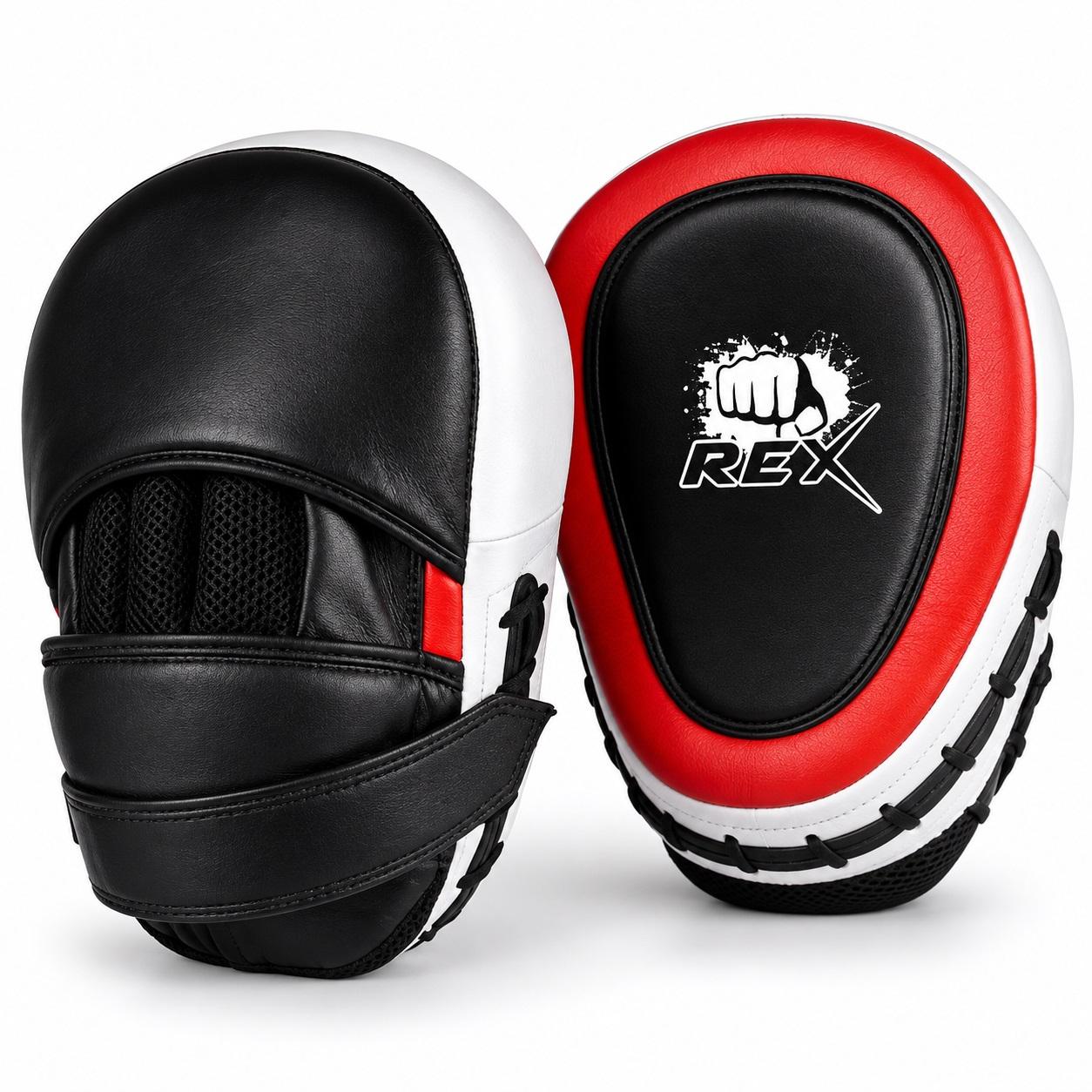 REX Gel Curved Boxing Training Focus Pads