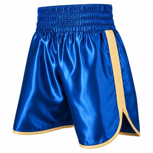 REX Men’s Professional Custom Boxing & Kickboxing Blue Shorts