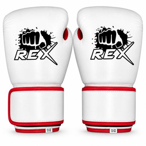REX New South Wales White Boxing Gloves