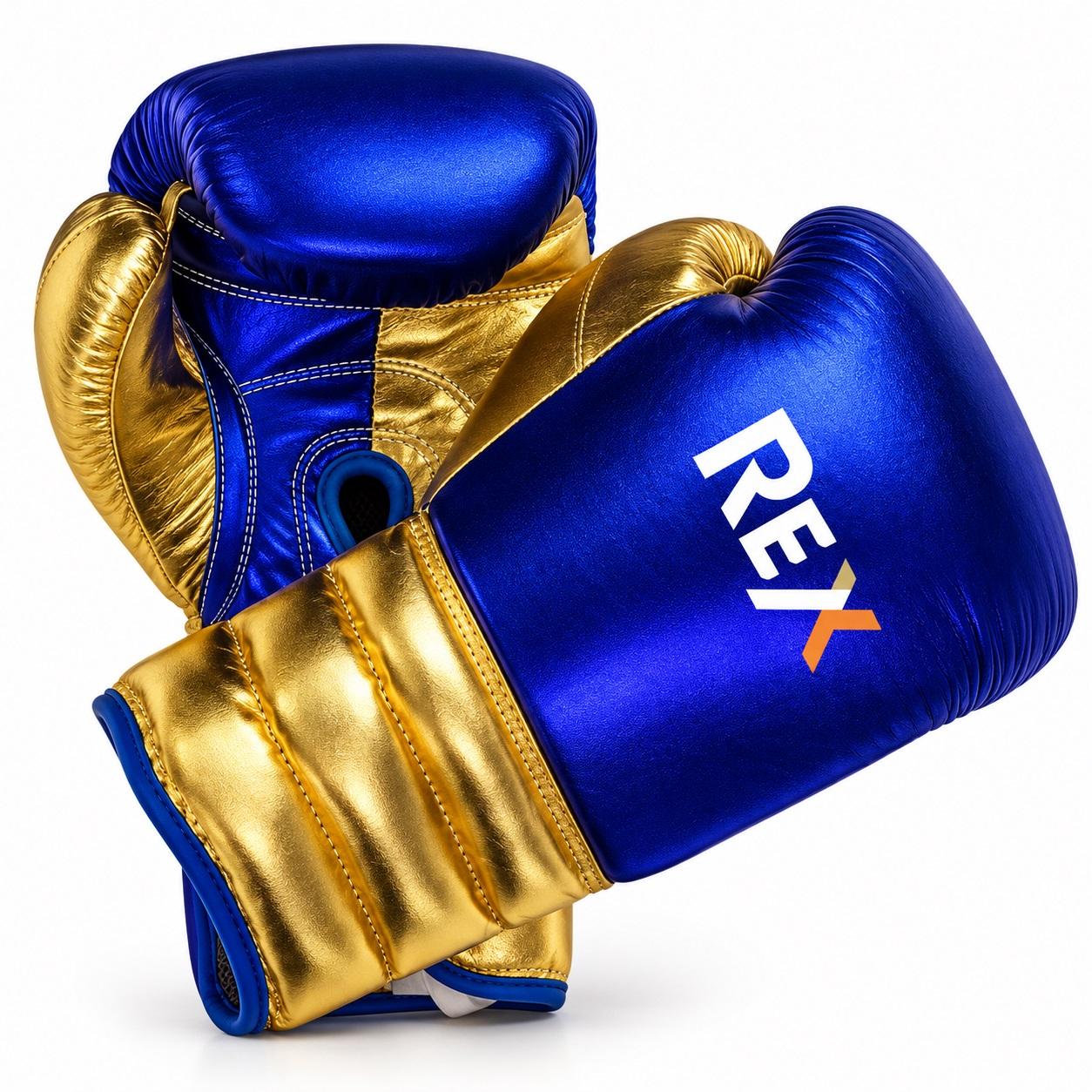 REX Special Shine Leather Training & Competition Boxing Gloves
