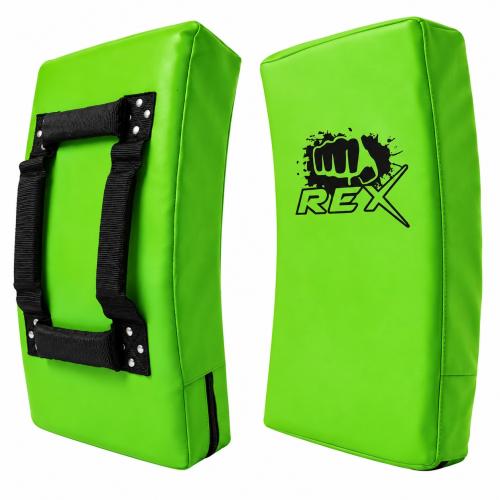 REX Synthetic Leather Curved Kick Shield