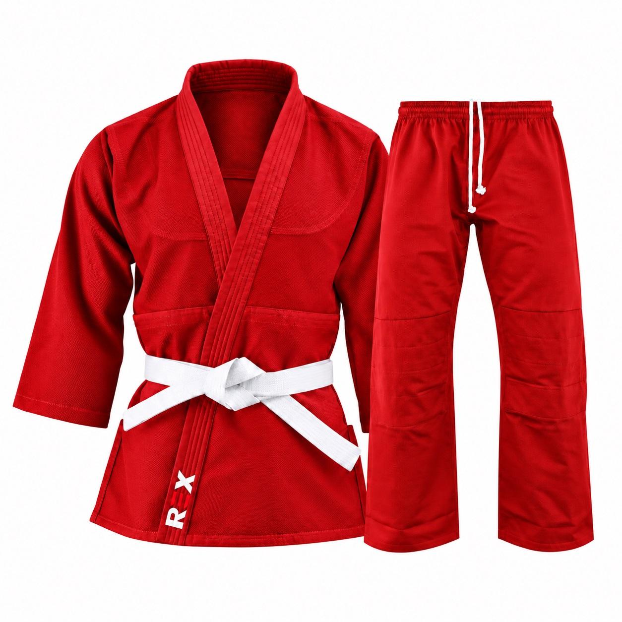 Wholesale Red Judo Gi Set with Custom Branding | REX Sports